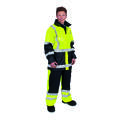 Handi Synlighets Regnjakke 4XL Gul /Sort