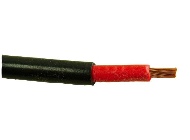 Kabel dob.isolert Sort (100M) 1X1,5mm²