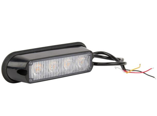 Markeringslykt flash gul 4 LED