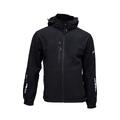 Softshelljakke M/Hette Svart Str. Xs