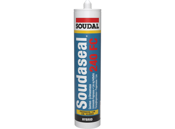 Soudal Soudaseal 240FC Hvit Beige Hybridpolymer Tetningsmasse