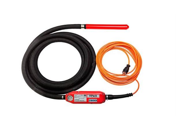 Vipock høyfrekvens vibrator 58mm 7 meter - 1500W  45m3/t