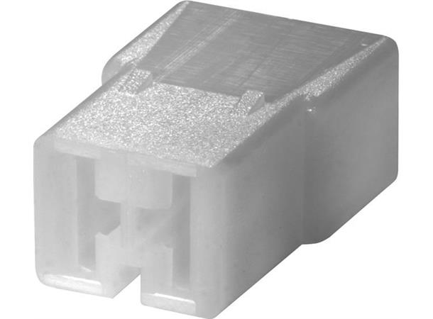 Koblingsstykke Han 6,3mm 2-Pol (10) ETB612