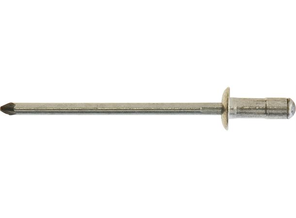 Popnagler Alu. standard flange (500) 4,8 X 13mm
