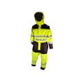 Vattert Kj.Dress Synlig Gul/Svart Str.Xl