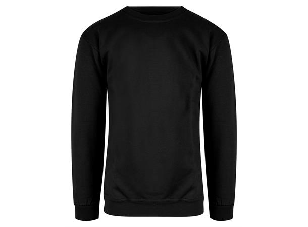 Classic Genser Sort 2Xl Unisex collegegenser i super kvalitet.