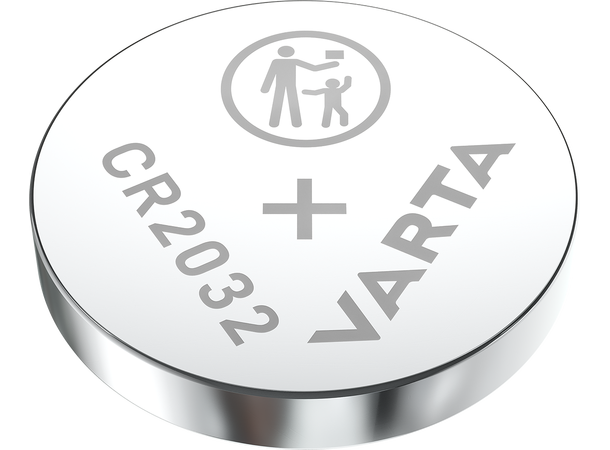 Knappebatteri Varta CR2032 Lithium 1 stk 