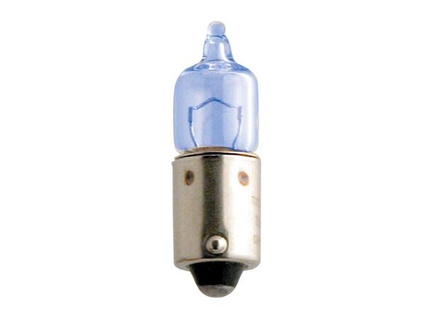 12V 6W Halogen blue lyspære Bax9S 68163