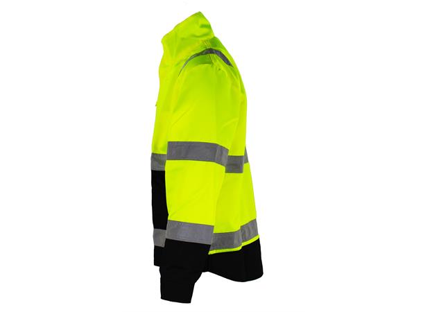 Bulldog jakke, gul/svart, str. 5XL Synlighet kl.2