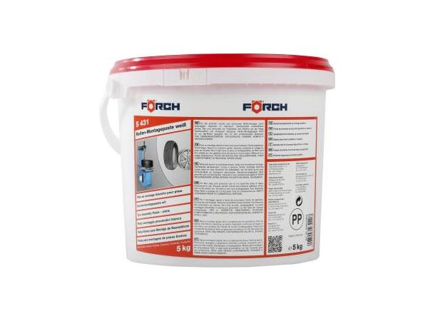 Dekk Montasjepasta 5Kg Hvit (VC031) S431