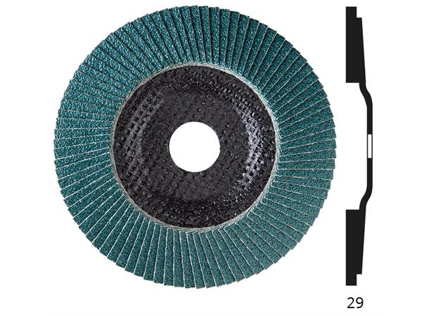 Flap Discs K40, 125X13X22,23 Sonnenflex Golden Star Inox