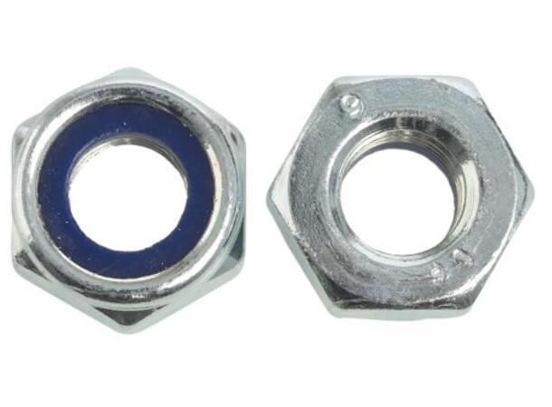 Låsemutter kvalitet 8 FZB 8 mm kvalitet 0