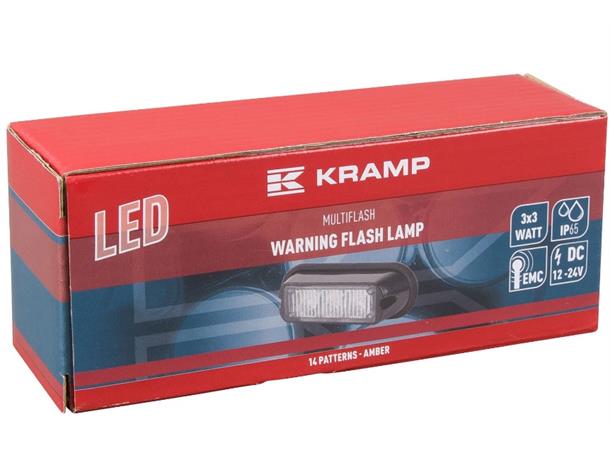 Markeringslykt flash gul 3 LED