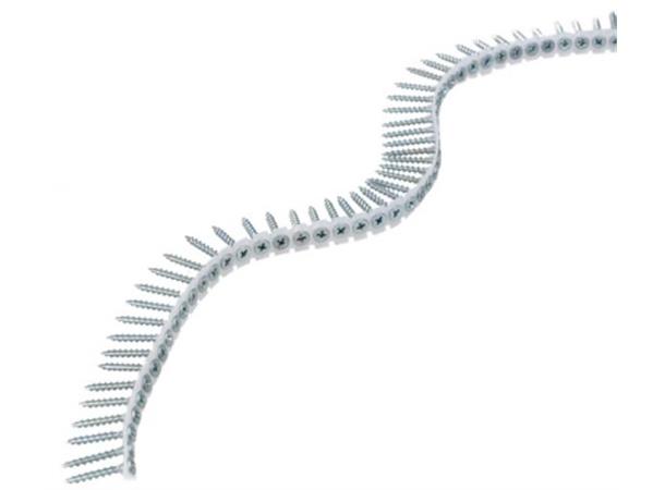 Sponplateskrue Elf Bånd Ph2 4,2X55 A20X50 Senk Fiberkutt 