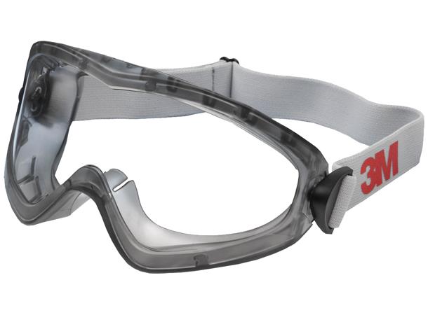3M Tettsittende Vernebrille Klar Pc Delvis Ventilert
