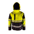 Bulldog Skjold Jakke, Gul/Svart, Str XL Synlighet, Klasse 3 ISO20471