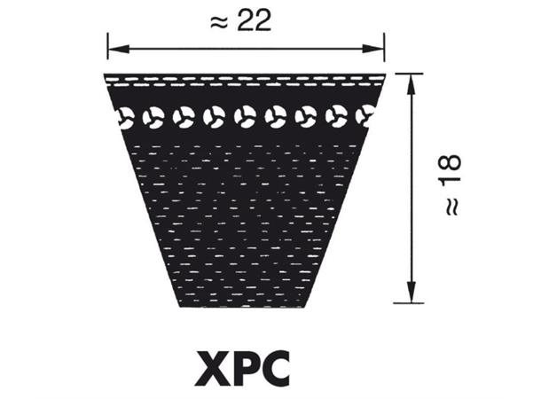 Optibelt Kilerem XPC  XEP V-belt super XE power
