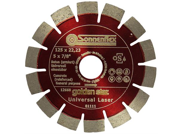 Universal Laser125X2,2X10X22,23 Sonnenflex Golden Star