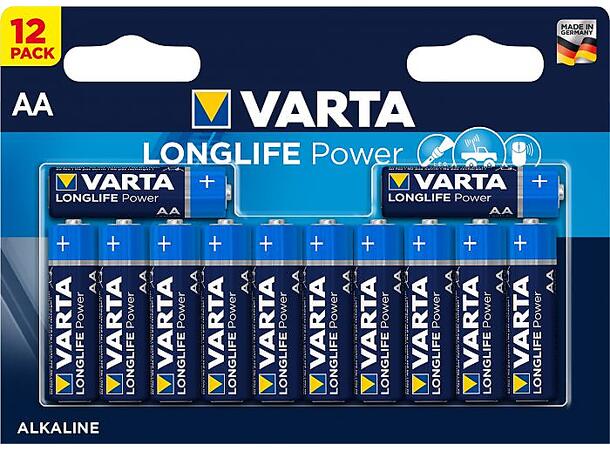 Batteri Longlife Pow Lr06 12St Varta