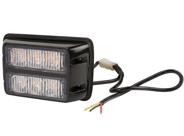 Markeringslykt flash gul 2 x 3 LED