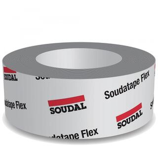 Soudal Soudatape Flex Hvit Tape 25M Taping av gjennomf. i dampsperre