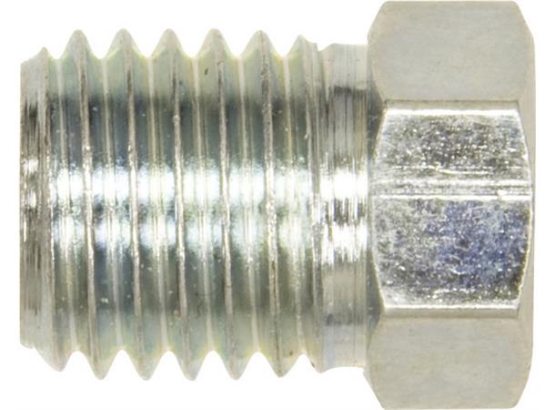 Rørmutter (Kort Han) (50) 10 x 1,25mm