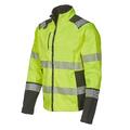 Jakke Stretch, synlighet, str. 5XL ISO 20471 kl.2, Gul/Svart