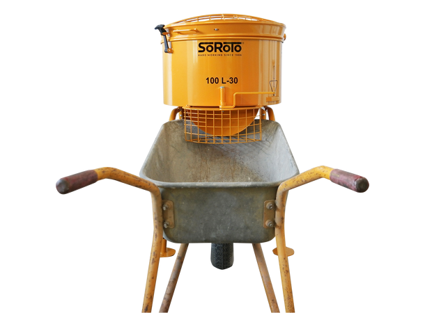 SoRoTo tvangsblander 100L Betongblander Med 4 Armer 