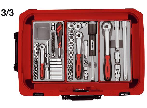 Serviceveske Med Verktøy Sc-01 113 Deler Teng Tools
