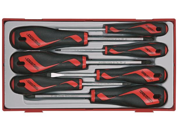 Skrutrekkersett 7 Deler Tt917N Teng Tools