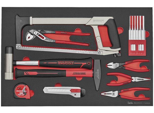 Verktøyvogn Med Verktøy 179 Deler Teng Tools