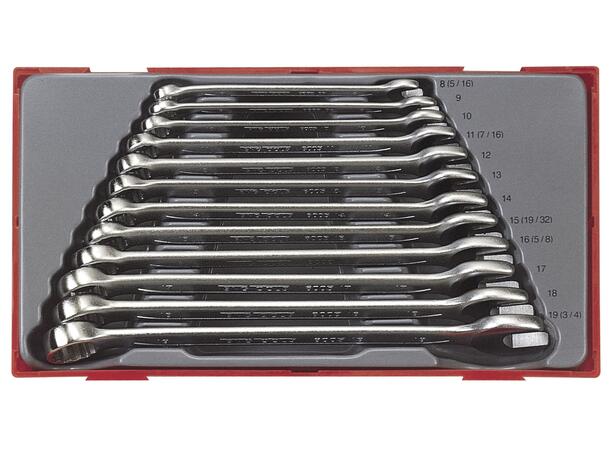 Kombinasjonsnøkkelsett TT1236 Teng Tools