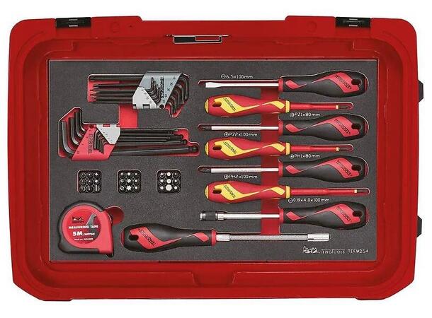 TengTools Serviceveske Med Verktøy Sce2, EVA-innlegg 