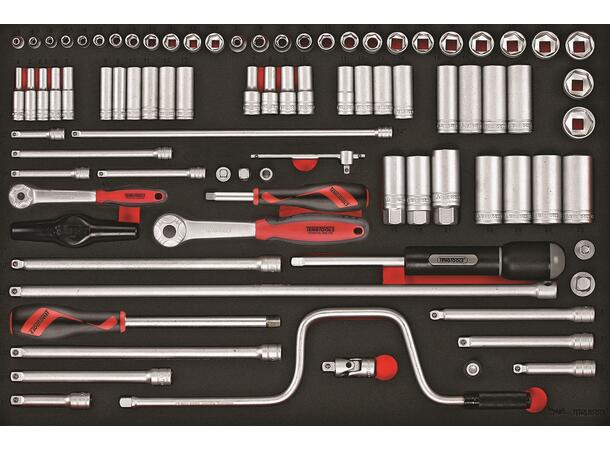 Verktøyvogn 277 Deler TCMME09CQ Teng Tools Foam