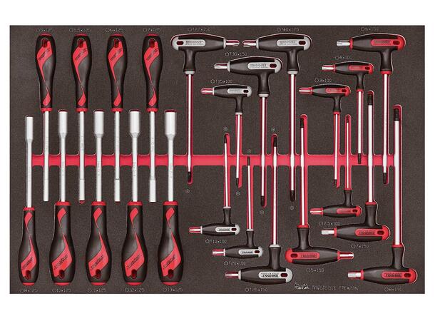 Verktøyvogn 277 Deler TCMME09CQ Teng Tools Foam