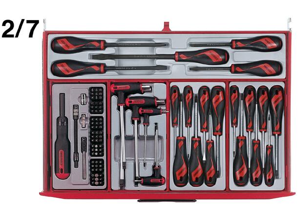 Verktøyvogn Tcmm491N 491 Deler Teng Tools