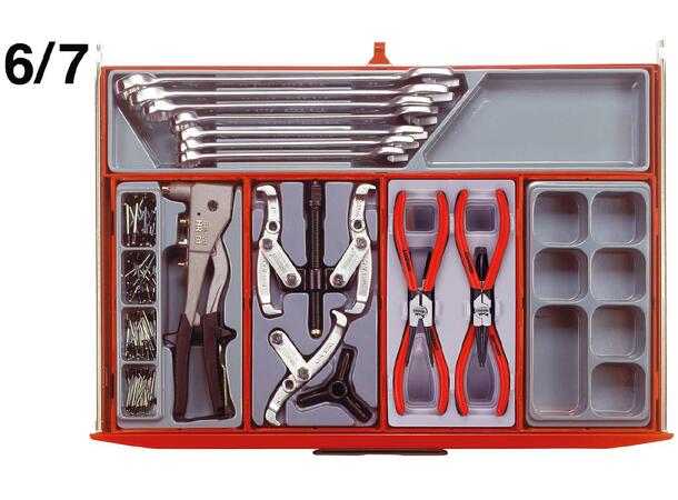 Verktøyvogn Tcmm491N 491 Deler Teng Tools