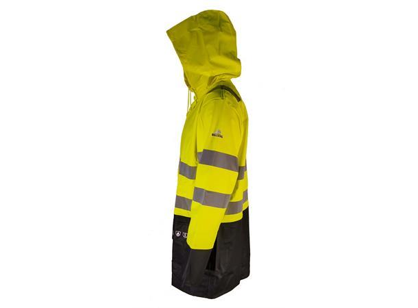 Bulldog Regnjakke PU Str. XL Gul/Marine 