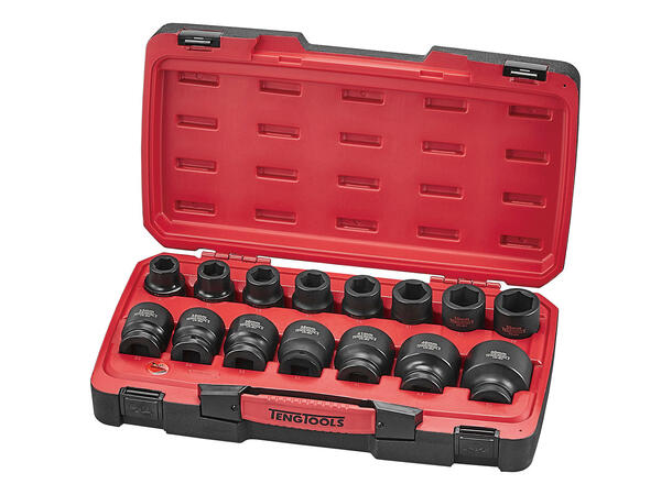 Kraftpipesett 3/4" 17 Deler 19-50mm TengTools Mecca Pro T9417 