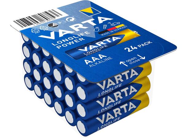 Batteri Varta Longlife AA 24 Pk