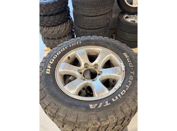 Dekk/Felg Offroad 245/70R17 BF Goodrich 