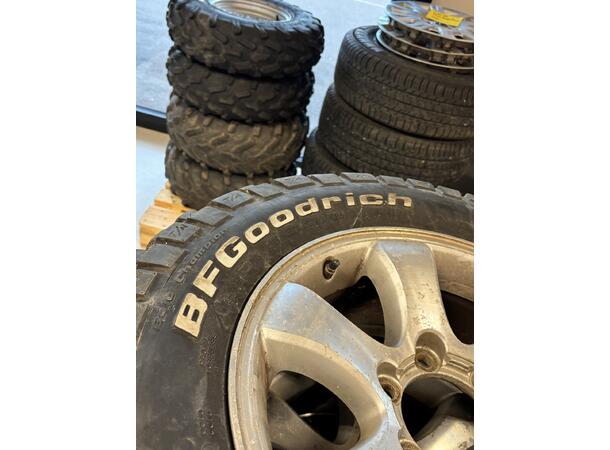 Dekk/Felg Offroad 245/70R17 BF Goodrich 