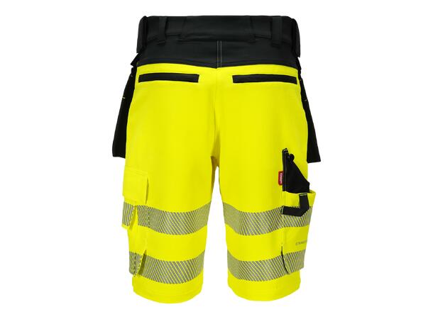 Dovre Shorts Med Verktøylommer Strakofa, Synligjet Kl. 1, Gul/Sort 
