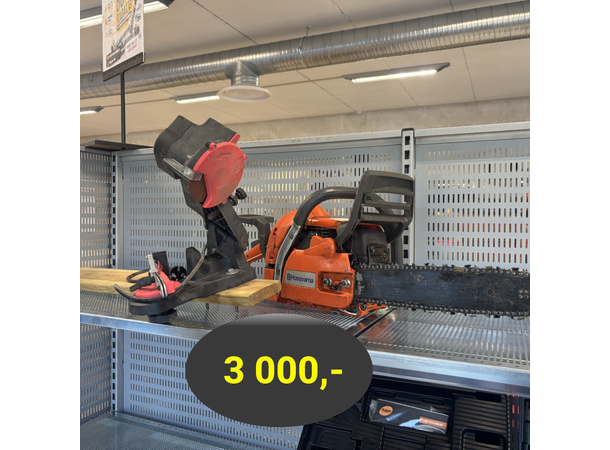 Husquarna 353 Motorsag Med Kjedesliper 