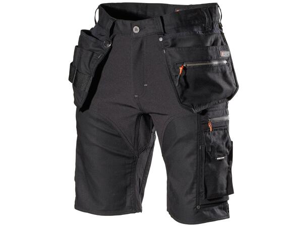 Håndverksshorts Stretch Aero L.Brador Sort 