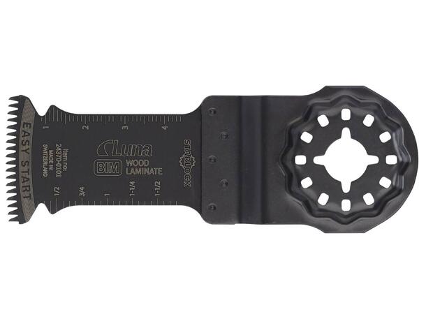 Innstikksagblad Starlock 32J Bimetall 14TPI, Luna
