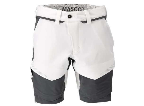 Mascot Shorts Ultimate Stretch Hvit/Stengrå