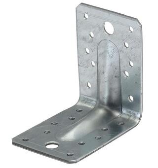 Vinkelbeslag 90X90X2,5X65 M/Ribbe Varmmgalvanisert, Joma 401M