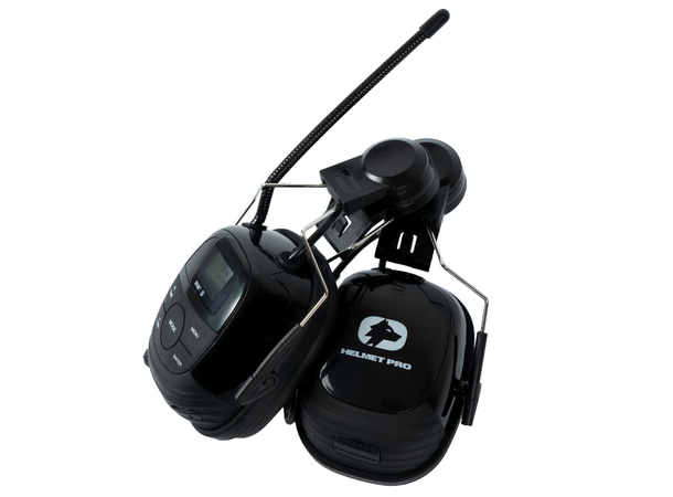 Wolf Headset PRO For Hjelmmontering Fm/Aux/Bluetooth/DAB+