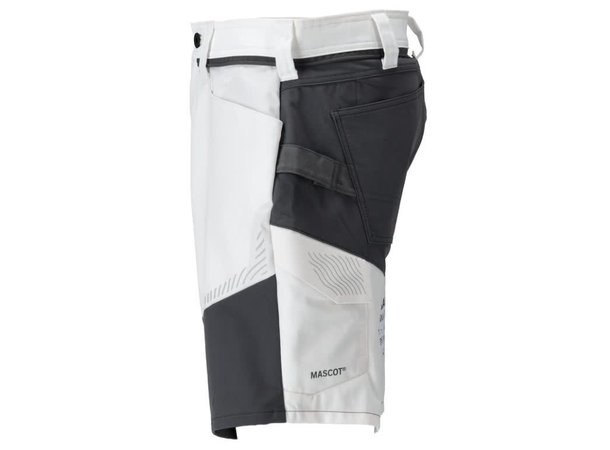 Mascot Shorts Customized Hvit/Stengrå